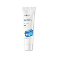 Plum 2% Niacinamide Moisturizer Cream with Rice Water | Super Light Gel for Oily, Dry & Combination Skin | Oil Free Hydration | Fades Blemishes | Unisex Brightening Face Moisturizer | 15g