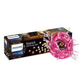 PHILIPS Starlit 12 Meter 72 LEDs String Light for Decoration | Festival LED String Light for Diwali, Christmas and Home Decoration| Pink