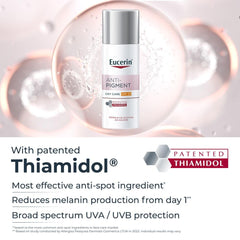 Eucerin Anti-Pigment Face Cream with Thiamidol & SPF 30, Reduces Dark Spots 50ml