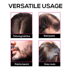 RENEE Cover-Up Hair Powder- Black, Cover Grey Roots & Bald Spots Instantly, Highly Pigmented, Fuller and Denser, Long-Lasting & Matte Finish, Flawless Application, 4gm - Beauty from RENEE - Shop in Sri Lanka at Arcade.lk