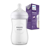 Philips Avent Natural Response Baby Feeding Bottle - 260Ml Baby Milk Bottle Pack of 1, Bpa Free for Babies 3-6 Months, (Model SCY903/01)