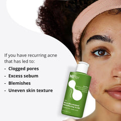 HiPer Rice Microfoliant Resurfacing Face Scrub (50 gm) | Gentle Exfoliation with Rice & Tea Tree Oil | Polishes Skin & Fades Scars | For Acne Prone Skin