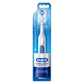 Oral B Revolution AA Battery Electric Toothbrush for Adults, Long Battery Life, IPX7 Water Resistant, Dentist inspired Round Brush Head