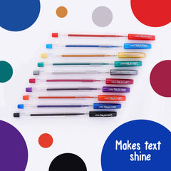 Check price of Cello Geltech Fun Glitter Gel Pen|Pack Of 10|Glitter Gel Pens For Art Lovers And Kids in Sri Lanka | Arcade.lk