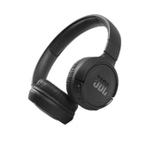 JBL Tune 510BT, On Ear Wireless Headphones with Mic, up to 40 Hours Playtime, Pure Bass, Quick Charging, Dual Pairing, Bluetooth 5.0 & Voice Assistant Support for Mobile Phones, Black, 1 Year Warranty
