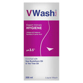 VWash Plus Expert Intimate Hygiene|| With Tea Tree Oil|| Liquid Wash Prevents Dryness|| Itchiness And Irritation|| Balances PH|| Paraben Free|| 200 ml