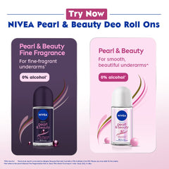 Nivea Women Deodorant Roll On Pearl & Beauty Radiance 50 Ml | For Eventoned Smooth & Beautiful Underarms - Beauty from Nivea - Shop in Sri Lanka at Arcade.lk