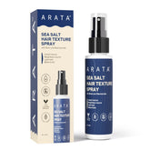 Arata Sea Salt Hair Texture Spray - 50ml | With Niacinamide & Biotin | For Instant Volume, Texture & Beachy Waves | Matte Finish | No-Alcohol Formula For Men & Women | Made For All Hair Types