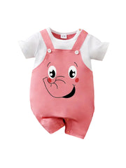 CUTIECRAZE Baby Boy Dungaree | Cute & Comfortable Dungaree Set for Baby Boys (DDBR 21–23)