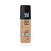 Maybelline New York Fit Me Matte + Poreless Liquid Full Coverage Foundation For All Skin Types,312 Golden|16 Hr Oil Control Full Coverage Foundation For All Skin Types With Spf 22,30 Ml,Pack Of 1