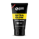 Beardo Ultraglow Face Wash for Men | Powered by 10% Complex of Niacinamide, Vitamin C & Kojic Acid | Brightens & Hydrates Skin | Reduces Pigmentation | 100g