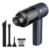 Portronics Mopcop Pro 2-in-1 Vacuum Cleaner & Air Blower, 10000Pa Powerful Suction, Handheld Cordless Design, Rechargeable Battery, Brushless DC Motor, Low Noise, for Car, Home, Appliances Cleaning