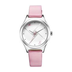 Fastrack Stunners Silver Dial Leather Strap Analog Watch for Girls-NS6152SL08 - Watch from Fastrack - Shop in Sri Lanka at Arcade.lk