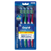 Oral-B CrissCross Gum Care manual Toothbrush for adults (Multicolor,Medium,4pcs) - Drugstore from Oral-B - Shop in Sri Lanka at Arcade.lk