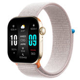 Fire-Boltt Ring X Smartwatch 2.01” Display with Always On Display, Bluetooth Calling, Wireless Charging, AI Voice Assistant, 100+ Sports Modes, Health Suite, 500+ Watchfaces (Starlight)