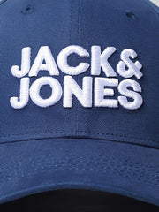 JACK & JONES Men's 100% Cotton JAC Jack & JonesCORE Baseball Cap Navy Peony ONE