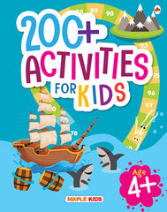 Brain Activity Book for Kids - 200+ Brain Boosting Activities for Age 4+ - Kids Activity Book - Early Learning - Activities for Children - Maths, English, Mazes, Spot the Differences, Word Search - Book from Maple Press - Shop in Sri Lanka at Arcade.lk