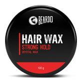 Beardo Stronghold Hair Wax| Glossy Finish | Shine | Strong Hold 100 gm