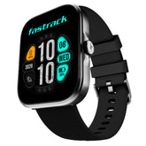 Titan Fastrack Discovery Smart Watch, 4.9 CM AMOLED Display, SingleSync BT Calling, Built-in GPS, 100+ Multisport, Auto Recognition of Multisport, 5 Days Battery Life, 100+ Smartwatch Faces (Black)