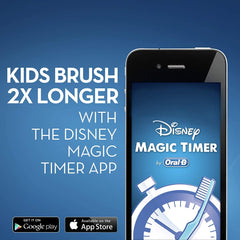 Oral-B Kid's Battery Automatic Toothbrush Featuring Disney's Little Mermaid, Soft Bristles, For Kids 3+, 1 Piece,Pink