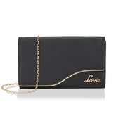 Lavie Women's Curve Ava Envelope Clutch | Ladies Purse Handbag