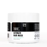 ThriveCo Ultimate Hair Mask With Hyaplex™| For Dry, Lifeless, Frizzy, and Damaged Hair | Smooths Frizz, Repairs Damage, Hydrates & Strengthens Hair | 200 ml