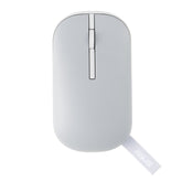 ASUS Marshmallow MD100 Wireless Bluetooth Mouse with Dual Mode (Bluetooth 5.0 & 2.4GHz), Silent Clicks, Adjustable 800/1000/1600 DPI, Multi-Device, Ergonomic Design, Grey