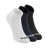 Skechers Regular Cotton 3Pk Mens Half Terry Low Socks Cut-S20069Id-Wbkb, Assorted