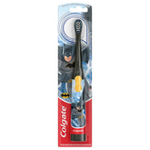 Colgate Batman Toothbrush for kids, Battery Powered Electric Toothbrush, Age 3+, Extra Soft Bristles, Includes Replaceable Batteries