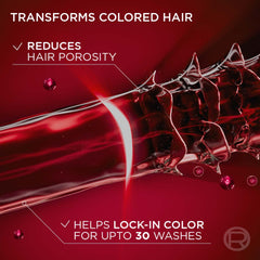 L'Oréal Paris Shampoo, Vibrant & Revived Colour, For Colour-treated Hair, Protects from UVA & UVB, Colour Protect, 340 ml
