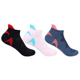 Hush Puppies Women Core Ankle Socks, Multicolour, Free Size UK(BROHPG-06-PO3) | Glammy.lk