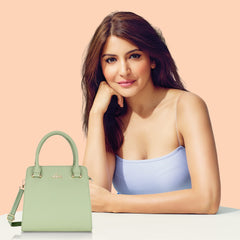 Lavie Women's Ushawu Small Satchel Handbag for Women | Satchel Bag for Work | Ladies purse | Stylish Shoulder Bag | Gift For Women