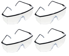 3M 1709IN Safety Goggles, Pack of 4, White