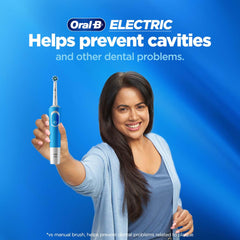 Oral B ORIGINAL Cross Action Electric Toothbrush Soft Replacement Brush Heads For Vitalty,Pro,Smart Series, 2 refills, Deep clean - Personal Care Appliances from Oral-B - Shop in Sri Lanka at Arcade.lk