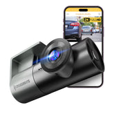 Crossbeats RoadEye Neo 2025 Launch Dash Camera for Car | WiFi & APP | 2MP FHD 1080p 170° Wide Angle Dashcam for Car | 360° Front Camera | Night Vision cam | G-Sensor | Loop & Audio Recording