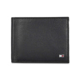 Tommy Hilfiger Leather Men Wallet (Black)