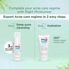 Sebamed Clear Face Care Gel 50 ml|pH 5.5 |Acne/ pimple prone skin|Hyaluronic acid & Aloe Vera|Water based Moisturiser | non sticky l Toxin free