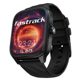 Fastrack Astor FS1 Pro Smart Watch, 1.97" AMOLED Display, Bluetooth Calling, 100+ Sports Modes, SpO2 & Heart Rate Monitoring, Women's Health, IP68, Up to 5 Days Battery, Functional Crown (Black) | Glammy.lk