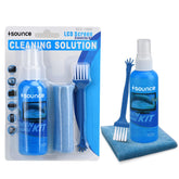 Sounce 3 in 1 Cleaning Kit Set for Screen PC, Laptops, Monitors, Mobiles, LCD, LED, TV/Professional Quality/Prevents Static Electricity, 100ml with Micro Fiber Cloth and Brush - Personal Computer from Sounce - Shop in Sri Lanka at Arcade.lk