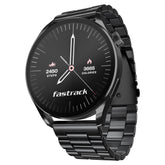 Titan Fastrack Dezire FX1 Luxury Metal Smart Watch, 1.38” UltraVU HD Display, Functional Crown, SingleSync BT Calling, AI Voice Assistant, 100+ Faces, IP68, Upto 5 Day Battery (Black)