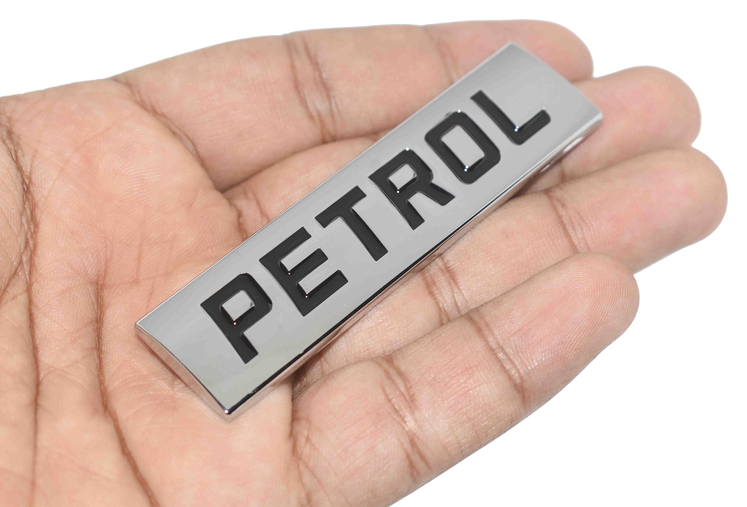 Incognito Petrol Sticker For Car Fuel Tank, Metal (Silver), Self Adhesive - Automotive Parts and Accessories from Incognito - Shop in Sri Lanka at Arcade.lk