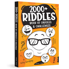 2000+ Riddles: Book of Chuckles & Challenges for Kids | Boost Thinking & Humor Skills | Ages 7–12 | Hours of Laughs and Brain Teasers