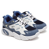 ASIAN Kids VISION-02 Stylish Casual Chunky Sneakers with Laces for Boys, Trendy and Comfortable Shoe Perfect, Walking, and Outdoor Play, Lightweight and Durable Design Suitable for Kids