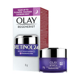 Olay Retinol Night Cream- Mini |with Retinol & Niacinamide |Wake up to plump and bouncy skin from Day 1 |Suitable for Normal, Dry, Oily & Combination skin |8 gm