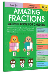 Amazing Fractions : Activity Book for Children Age 6+ - Book from Wonder House Books - Shop in Sri Lanka at Arcade.lk