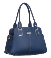 Keywest Women's Pheonix Satchel Tote Handbag for Women | Ladies purse | Stylish Shoulder Bag | Gift For Woman | Blue