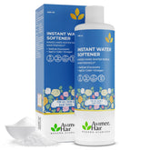 Avimee Herbal Instant Water Softener | Makes Your Water Hair & Skin Friendly | Reduces Hair Fall & Skin Itching | Disables Hardness & Maintains pH Level | Non Toxic and 100% Safe (400ml (Pack of 1))