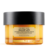 The Body Shop Oils of Life Intensely Revitalising Cream, 50 ML - For Mature Skin | Helps Skin Feel Revitalised | Vegan