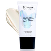 Million Colors Illuminating Strobe Cream for Face | Gold Strobe Cream + Primer + Face Highlighter | Hydrating Makeup Base with SPF | 30ml