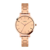 TIMEX Women Stainless Steel Analog Gold Dial Watch-Twhl41Smu05, Band Color-Rose Gold - Watch from TIMEX - Shop in Sri Lanka at Arcade.lk